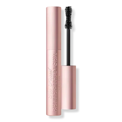 Too Faced Better Than Sex Volumizing & Lengthening Mascara Black Standard Size Black - 0.27 oz/ 8 ml In Black