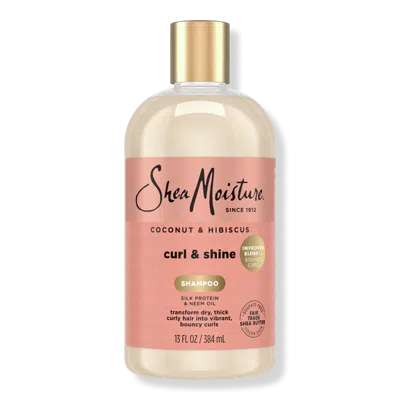 Sheamoisture Coconut & Hibiscus Curl & Shine Shampoo - 13.0 oz