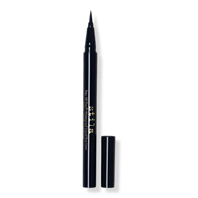 Stila Stay All Day Waterproof Liquid Eye Liner - Intense Black In Blue