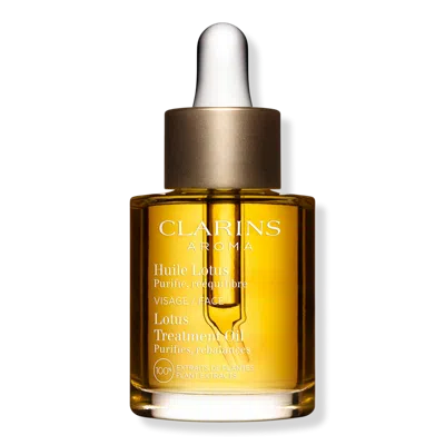 Clarins 1 Oz. Blue Orchid Face Treatment Oil In Yellow