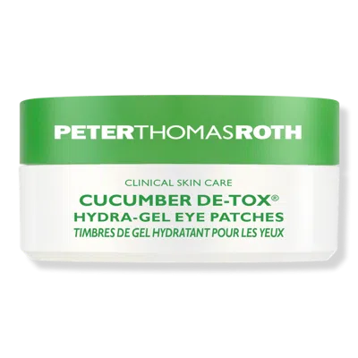 Peter Thomas Roth Cucumber De-tox Hydra-gel Eye Patches 60 Pads-30 Treatments 60 Pads-30 Treatments