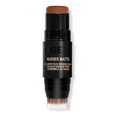 Nudestix Nudies Matte All Over Face Bronze Color - Deep Maple, Eh