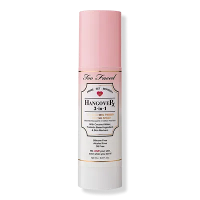 Too Faced Hangover 3-in-1 Replenishing Primer & Setting Spray 4 oz/ 120 ml