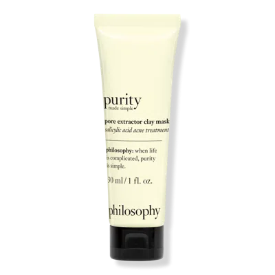 Philosophy Di Lorenzo Serafini Mini Purity Made Simple Pore Extractor Clay Mask