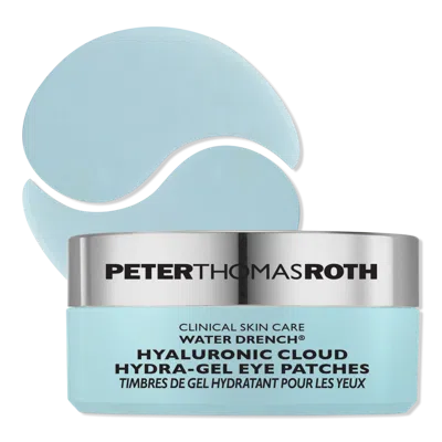 Peter Thomas Roth Water Drench Hyaluronic Cloud Hydra-gel Eye Patches In Transparent