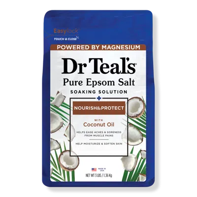 Dr Teal's Pure Epsom Salt Soaking Solution With Coconut Oil