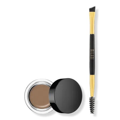 Milani Stay Put Brow Color - 16-hour Wear Brow Pomade - Medium Brown In Brown