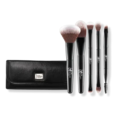 It Brushes For Ulta Your Multi-tasker Deluxe Dual-ended Travel Brush Set