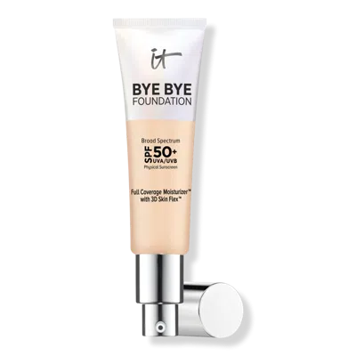 It Cosmetics Bye Bye Foundation Full Coverage Moisturizer With Spf 50+ - Light In White