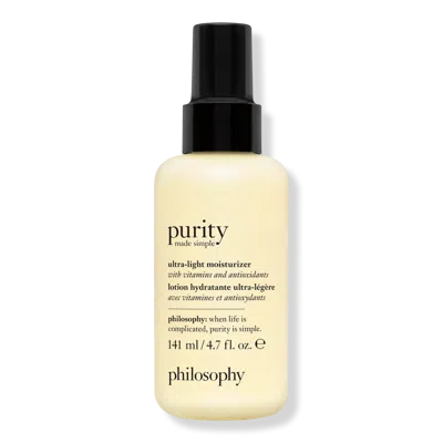 Philosophy Di Lorenzo Serafini Purity Made Simple Ultra-light Moisturizer