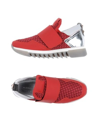 Alexander Smith Sneakers In Red