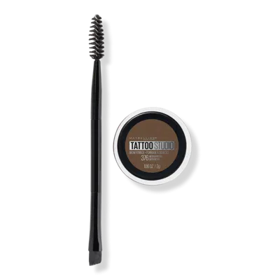 Maybelline Tattoostudio Brow Pomade - Medium Brown In Brown