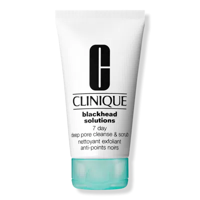 Clinique Blackhead Solutions 7 Day Deep Pore Cleanse And Scrub
