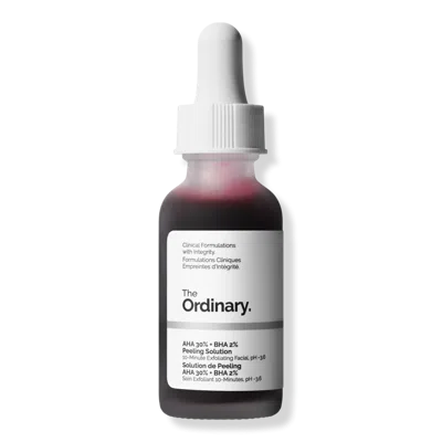 The Ordinary Aha 30% + Bha 2% High-strength Peeling Solution For Brightening