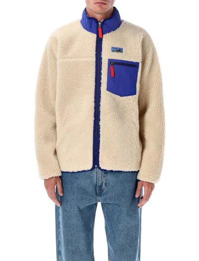 Patagonia Classic Retro-x Fleece Jacket In Brown