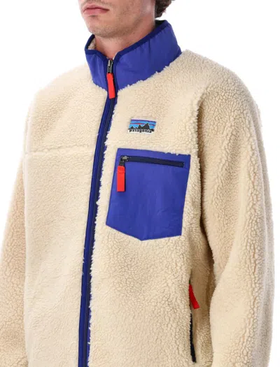 Patagonia Classic Retro-x Fleece Jacket In Brown