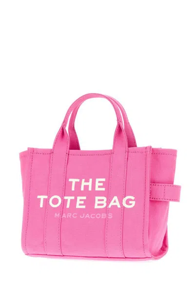 Marc Jacobs Rectangular Shape Double Handle Tote Bag In Pink