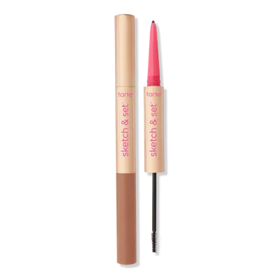 Tarte Big Ego Sketch & Set Brow Pencil & Tinted Gel - Taupe In Brown