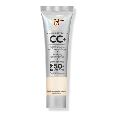 It Cosmetics Cc+ Color Correcting Full Coverage Cream Spf 50+ In Nude