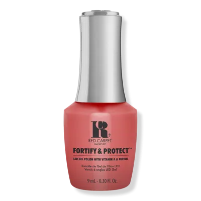 Red Carpet Manicure Fortify & Protect Led Gel Nail Polish Collection - Adoracoralable