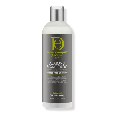 Design Essentials Almond & Avocado Moisturizing & Detangling Sulfate-free Shampoo - 12.0 oz