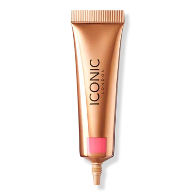 Iconic London Sheer Blush Natural Cream Blusher - Power Pink In Pink