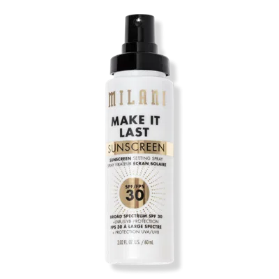 Milani Make It Last Sunscreen - Sunscreen Setting Spray Spf 30