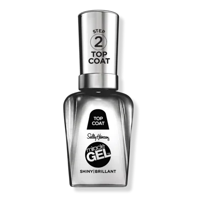 Sally Hansen Miracle Gel Shiny Top Coat Top Coat In Transparent