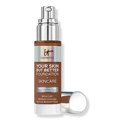 It Cosmetics Your Skin But Better Foundation + Skincare - Deep Neutral 58