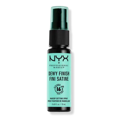 Nyx Professional Makeup Dewy Finish Long Lasting Makeup Setting Spray Vegan Formula - 0.60 oz