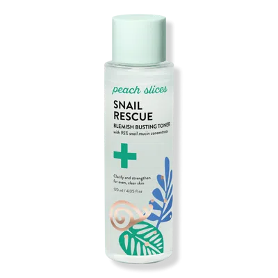 Peach Slices Snail Rescue Blemish Busting Toner