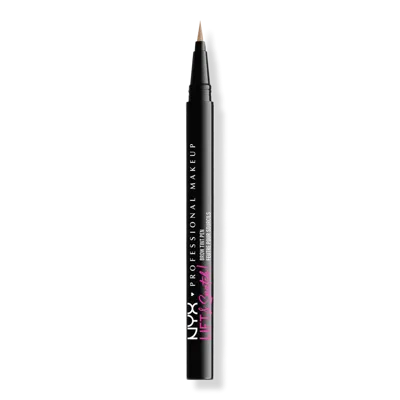 Nyx Professional Makeup Lift & Snatch Brow Tint Pen Waterproof Eyebrow Pen - Blonde In Brown