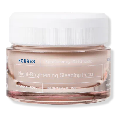 Korres Wild Rose Night-brightening Sleeping Facial In White