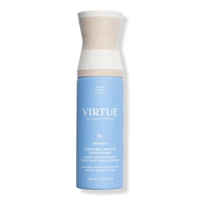 Virtue Detangling Heat Protectant Purifying Leave-in Conditioner In Blue