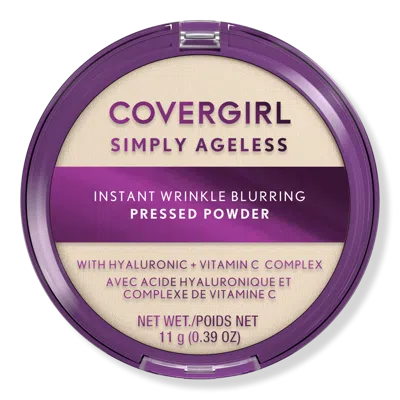 Covergirl Simply Ageless Instant Wrinkle Blurring Pressed Powder - Translucent In Transparent