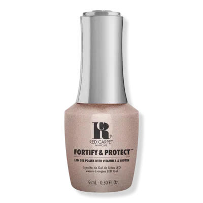Red Carpet Manicure Fortify & Protect Led Gel Nail Polish Collection - Nude Outlook