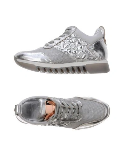 Alexander Smith Sneakers In Silver