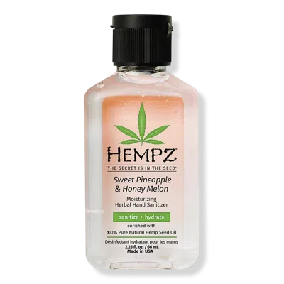 Hempz Travel Size Sweet Pineapple & Honey Melon Moisturizing Hand Sanitizer