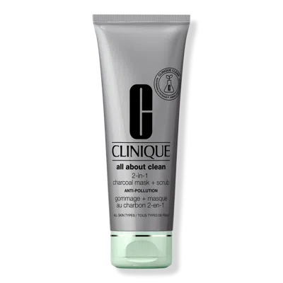 Clinique All About Clean 2-in-1 Charcoal Mask And Scrub 100ml