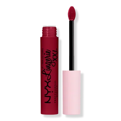 Nyx Professional Makeup Lip Lingerie Xxl Long-lasting Matte Liquid Lipstick - Sizzlin