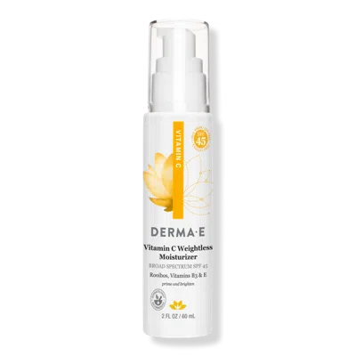 Derma-e Vitamin C Broad Spectrum Spf 45 Weightless Moisturizer