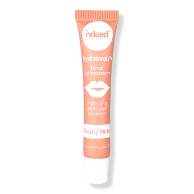 Indeed Labs Hydraluron + Tinted Lip Treatment - Peach In Orange