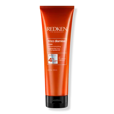 Redken Frizz Dismiss Mask Intense Smoothing Hair Treatment In White