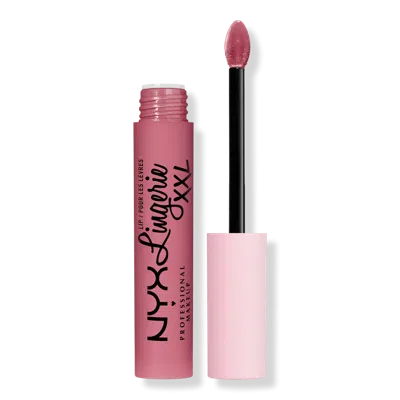 Nyx Professional Makeup Lip Lingerie Xxl Long-lasting Matte Liquid Lipstick - Maxx Out