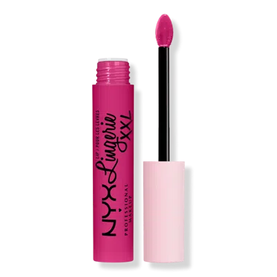 Nyx Professional Makeup Lip Lingerie Xxl Long-lasting Matte Liquid Lipstick - Pink Hit
