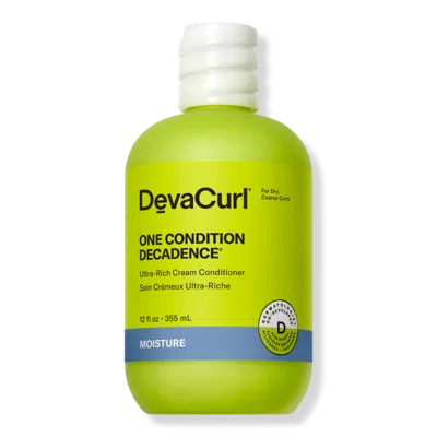 Devacurl One Condition Decadence Ultra-rich Cream Conditioner - 12.0 oz