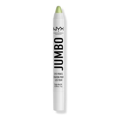 Nyx Professional Makeup Jumbo Eye Pencil All-in-one Eyeshadow Eyeliner Crayon - Matcha In Green