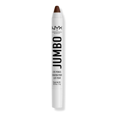 Nyx Professional Makeup Jumbo Eye Pencil All-in-one Eyeshadow Eyeliner Crayon - Frappe In Brown