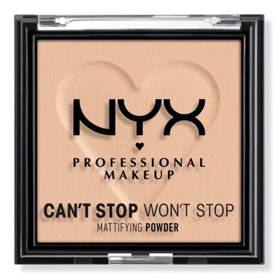 Nyx Professional Makeup Can't Stop Won't Stop All Day Mattifying Powder - Light Medium