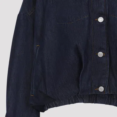 Dries Van Noten Cotton Denim Vesto Jacket In Blue